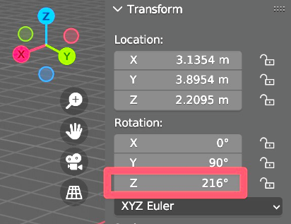 Rotation Settings